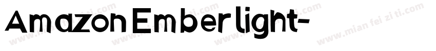 Amazon Ember light字体转换